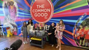 Junior League of Tulsa delivering donations to The Common Good